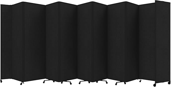 Versare Room Divider 360 Portable Wall Partition | Folding Panels | Large by VERSARE