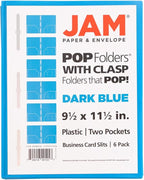 JAM PAPER Plastic Color POP Folders - Image 8