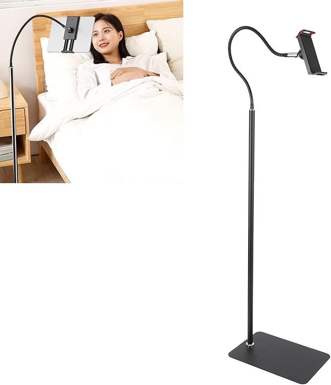 Shurzmotic Tablet Floor Stand, Phone Mount Bracket Holder, Flexible Move 360° - Image 3
