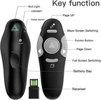 QUI Presentation Clicker Wireless Presenter Remote Clicker - Image 6