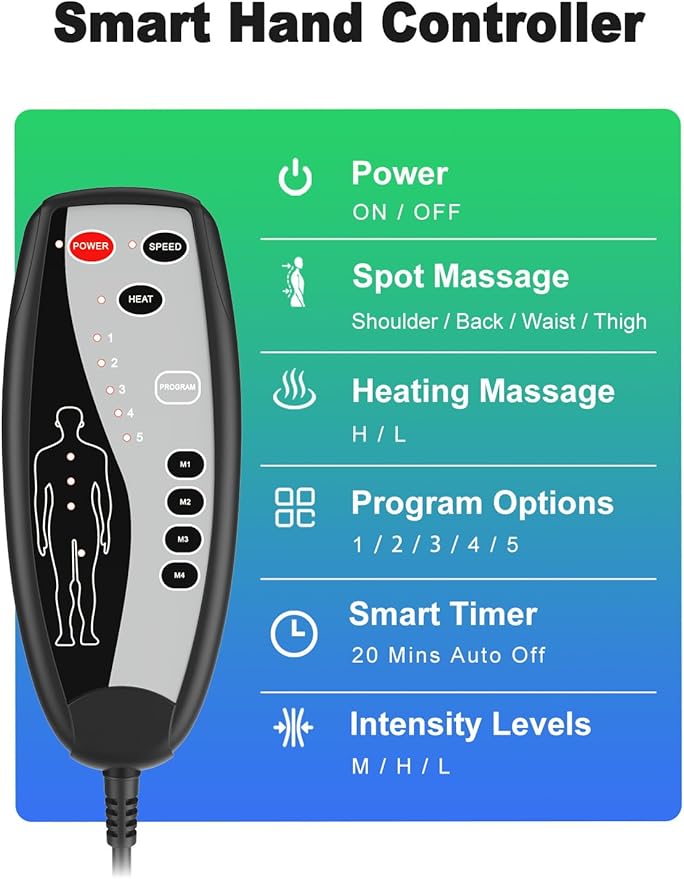 Vibration Back Massager for Chair - Image 6