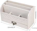 VERGOODR Solid Wooden Desk Drawer Organizer Desktop File Sorter, Desktop Mail - Image 5