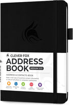 Clever Fox Address Book with alphabetic tabs by CleverFox