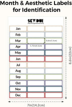 SKYDUE Expanding File Folde rwith 13 Pockets, Accordion File Organizer fits for A4/Letter Sized Paper, Accordion Folder with Labels - Document Receipt Organizer for Office, School, Home Blak