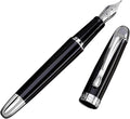 Webson Gill The Boss' Black Luxury Executive Fountain Pen, Polished Lacquer & by WebsonGill
