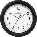 Presentime & Co. 8.5" Modern Farmhouse Essential Wall Clock, Silent Non Ticking by Presentime