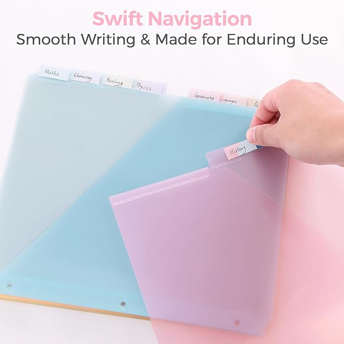 SKYDUE Pastel Binder Dividers - Image 5