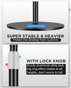 Nycetek Webcam Stand, Light Stand Tripod - Image 3
