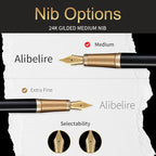 HDDNB Black Luxury Fountain Pen Set - Image 2