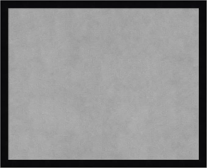 Amanti Art Black Framed Magnetic Board 17x21 Small Vision Board by AmantiArt