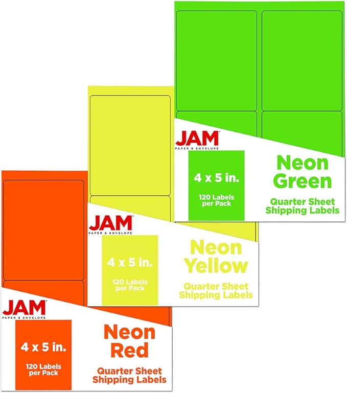 JAM PAPER Shipping Address Labels by JAMPaper