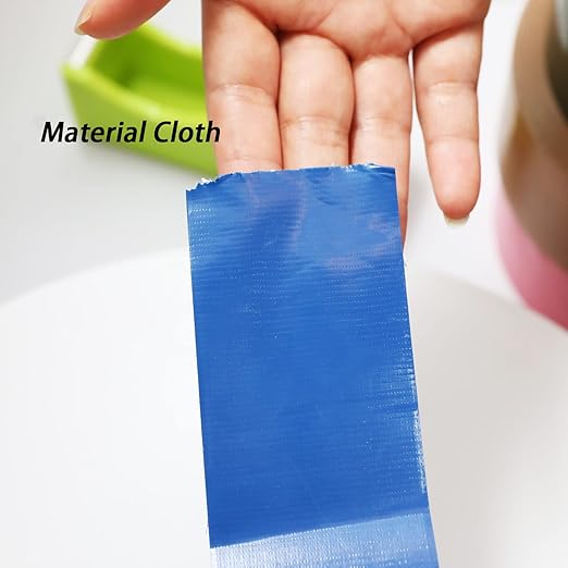 QILIMA 5-Pack Blue Duct Tape, Industrial, Professional Use, 2 Inch X 30 Yards - Image 4