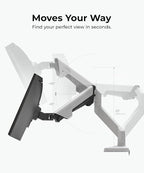 Modernsolid Heavy Duty Monitor Arm Desk Mount - Image 5