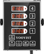 Precision Kitchen Timers for Cooking – 4 Channel Commercial Kitchen Timer by YOOYIST