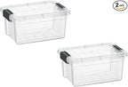 Superio Mini Storage Container Plastic Crayon Box Art Supplies and Sewing Case by Superio