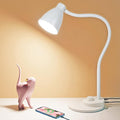 BOHON LED Desk Lamp with USB Charging Port, 3 Color Modes Dimmable Reading Lamp by BOHON