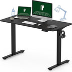 FLEXISPOT One-Piece Electric Standing Desk, 48 x 24 Inches Adjustable Desk by FlexiSpot