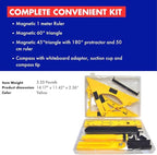 Helix - Magnetic Classroom Whiteboard Geometry 4 Piece Set - Compass - 2 - Image 3