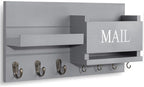 Lwenki Mail Organizer for Wall Mount – Key Holder - Image 2