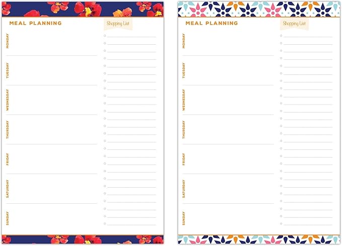 Meal Planning Pad 6"x9", 80 Sheets Per Pad - Image 5