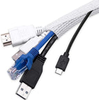 AGPTEK Cable Sleeve Cover, 10ft by AGPTEK