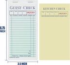 Batrical Guest Checks Server Note Pads 1000 Sheets - Image 2