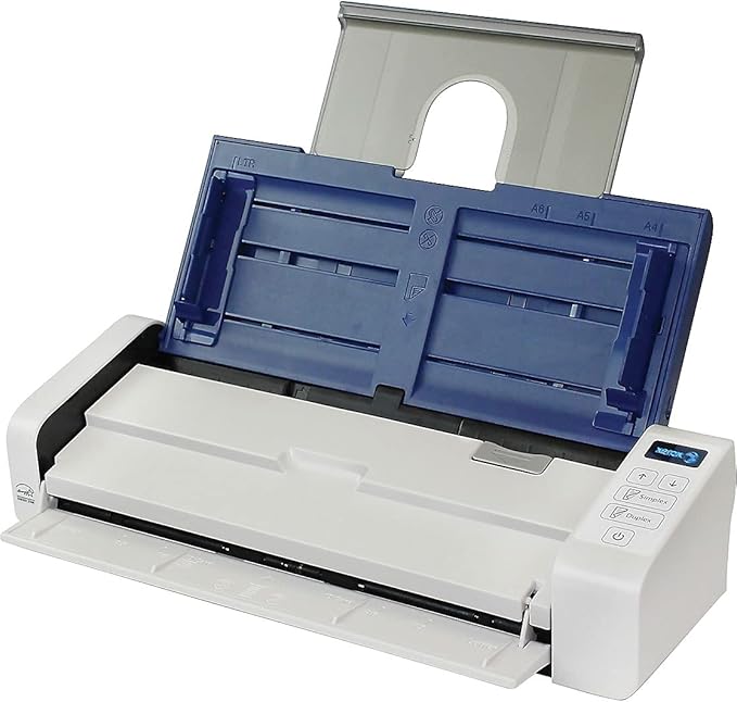 Xerox Duplex Portable Document Scanner Blue & White by Xerox