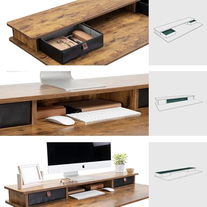FEZIBO 55 x 24 Inch Whole-Piece Height Adjustable Standing Desk - Image 4