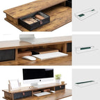 FEZIBO 55 x 24 Inch Whole-Piece Height Adjustable Standing Desk - Image 4