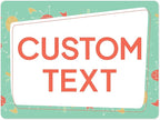 Custom Sign, Custom Street Sign, 11 Font Colors, 13 Font Styles, 4 Hole Options by MySignCenter