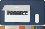 Cork Desk Mat - Small Dual-Sided Desk Pad by HOMIEAZICOZI