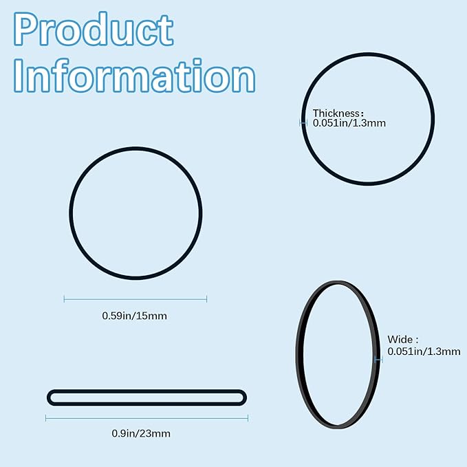 3000pcs small black rubber bands - Image 2