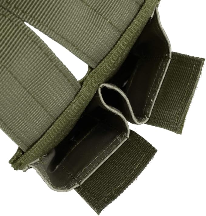 Tactical Single/Double Pistol Mag Pouch Outdoor Molle Open-Top Magazine Pouch - Image 5
