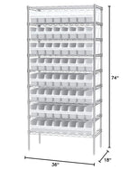 Akro-Mils 24-Drawer Plastic Drawer Storage Cabinet - Image 12