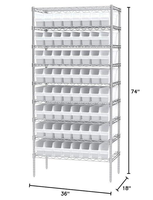 Akro-Mils 24-Drawer Plastic Drawer Storage Cabinet - Image 12