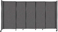 Versare Straightwall Sliding Portable Wall Partition | Freestanding Office by VERSARE