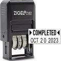 ZIGEL D50 Date Stamp with Completed by ZIGEL