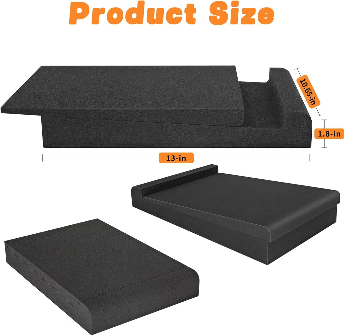 2 Pack Studio Monitor Isolation Pads for Large Speakers Sound Insulation Stud...