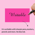 STARLIBOO Neon Colored Labels Stickers 3 x 2 Inch, Rectangle Moving Labels - Image 4