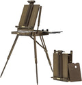 french easel for painting: deluxe beech wood plein, main product view