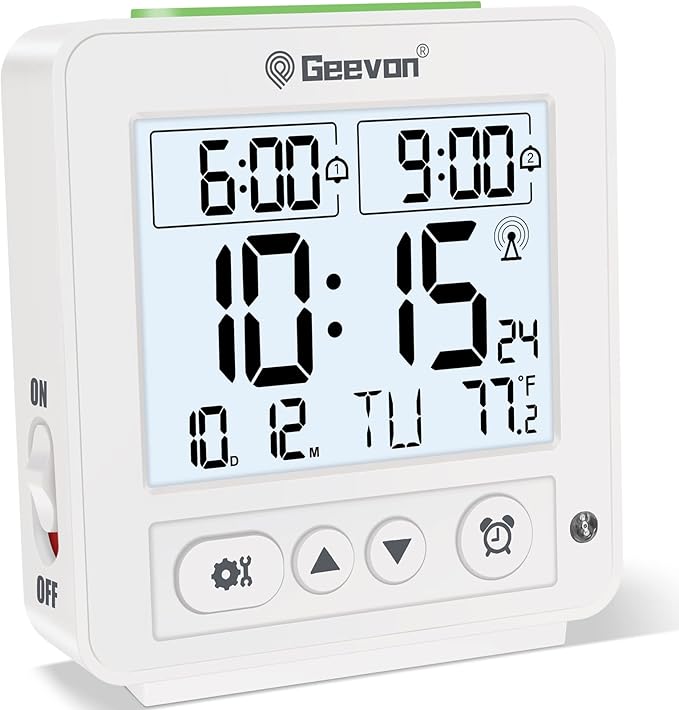 Geevon Atomic Travel Alarm Clock by GEEVON