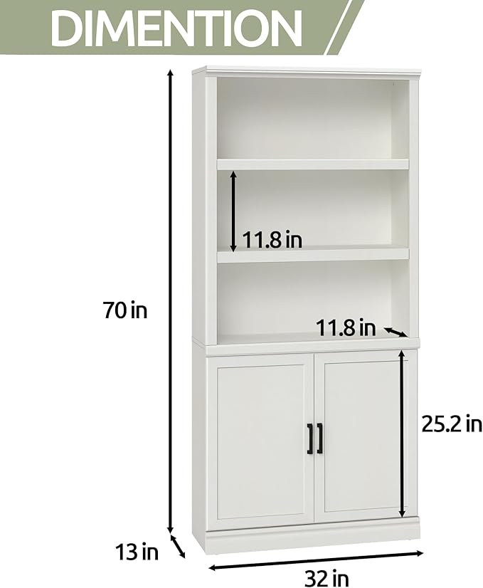 blini 5 Shelf Tall Bookcase - Image 2