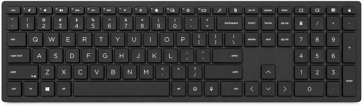 HP 710 Wireless Keyboard and Mouse Combo, Slim Design with Silent Keys, 2.4GH...