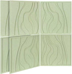 BUBOS 6 Pack Large Acoustic Panels, Total Size 24 x 24Inches Soundproof Wall