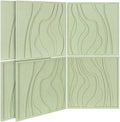 BUBOS 6 Pack Large Acoustic Panels, Total Size 24 x 24Inches Soundproof Wall by BUBOS
