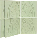 BUBOS 6 Pack Large Acoustic Panels, Total Size 24 x 24Inches Soundproof Wall by BUBOS