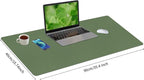 Bloss Olive Green Desk Mat 35.4" x 15.7", Desk Matt - Image 2