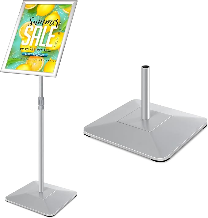VAIIGO 11"x17" Pedestal Poster Sign Holder Stand by VAIIGO