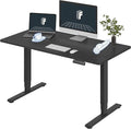 FLEXISPOT E6 3-Stage Dual Motor Electric Standing Desk 55 x 28 Sit Stand Up Desk by FlexiSpot