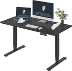 FLEXISPOT E6 3-Stage Dual Motor Electric Standing Desk 55 x 28 Sit Stand Up Desk by FlexiSpot